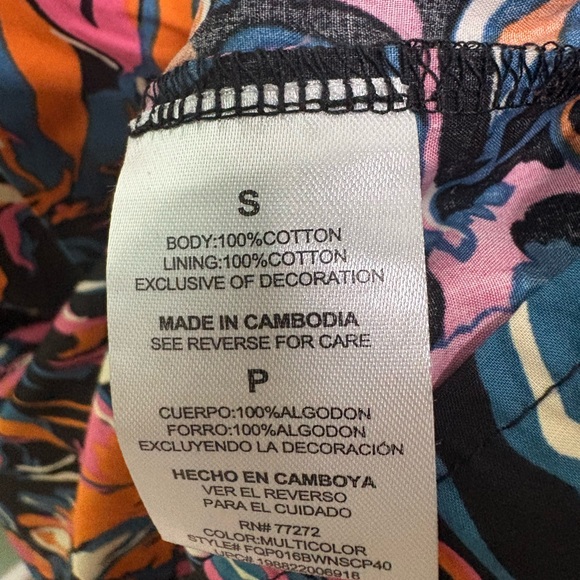 French Connection Black and Pink Floral Maxi Dress - Picture 14 of 15